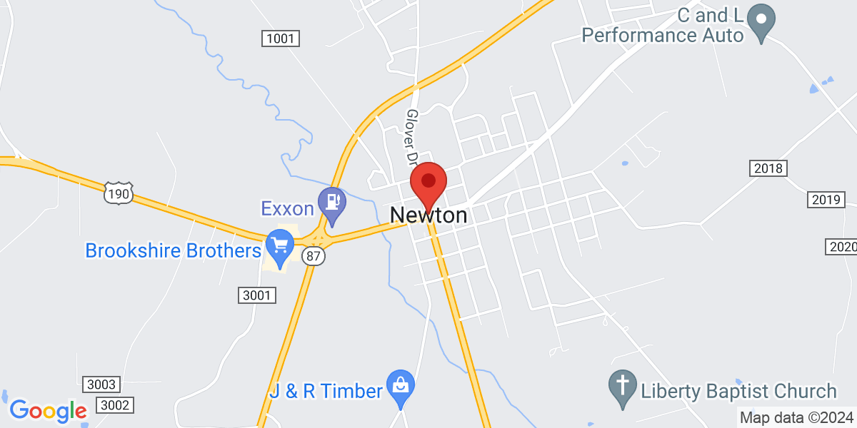 Map of Newton County Public Library